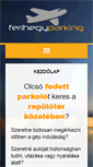 Mobile Screenshot of ferihegyparking.hu